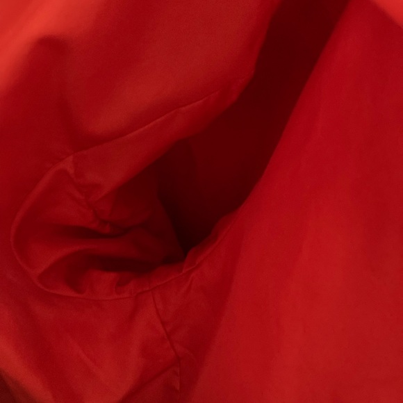 *HP* H&M, red satin bomber jacket, M - Picture 14 of 16